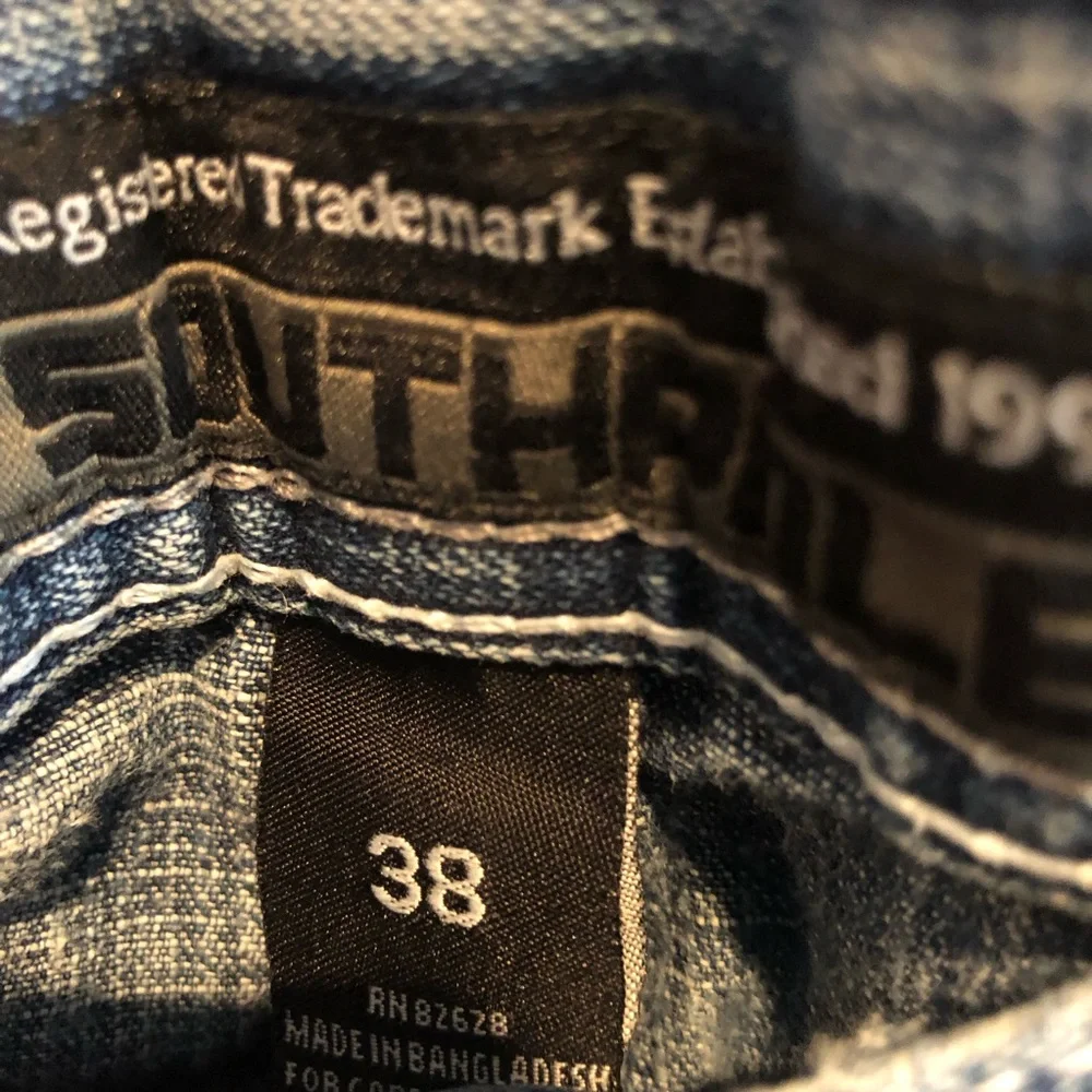 Vintage Y2K South Pole Baggy Streetwear Jeans Pants Size 38 Wide Leg Skater